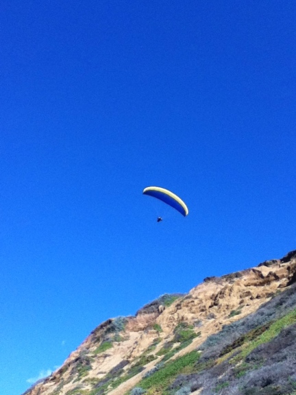 Experience something new!  Paragliding? Photo by Anna Jacobson.