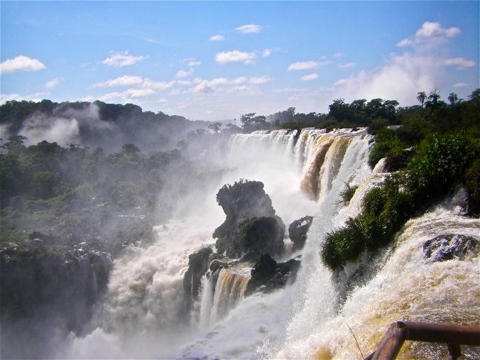 Study abroad almost anywhere. Iguazu Falls, Argentina. Photo by Anna Jacobson.